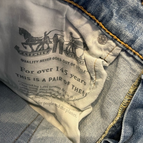 Levis 511 Jeans Men’s 30 Blue Slim Tapered light Wash Denim Casual Pants 30 x 30 - Picture 4 of 7